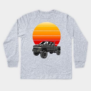 Chevy Kodiak C4500 Truck Kids Long Sleeve T-Shirt